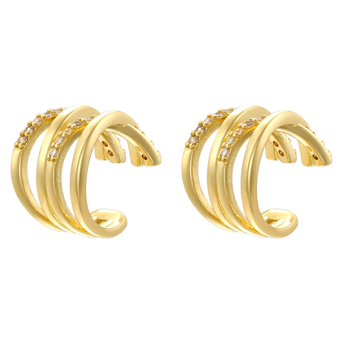 Ve1429 Gold 1 Pair