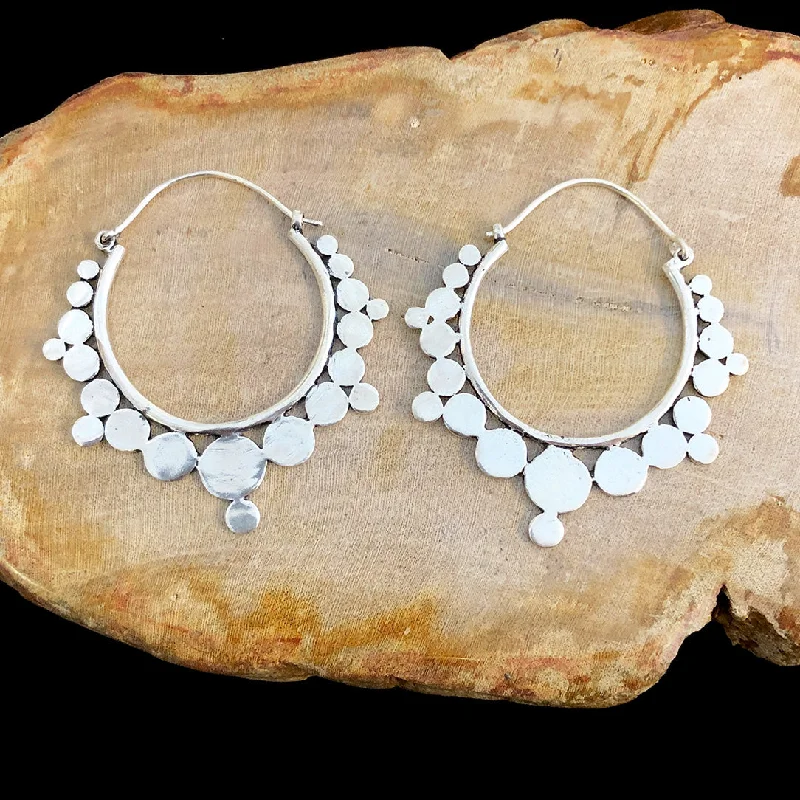 Unique Hoop Earrings-<span>ASE-298<span>: </span></span>Eclipse Hoops