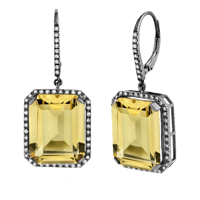 Black Gold/Yellow Topaz