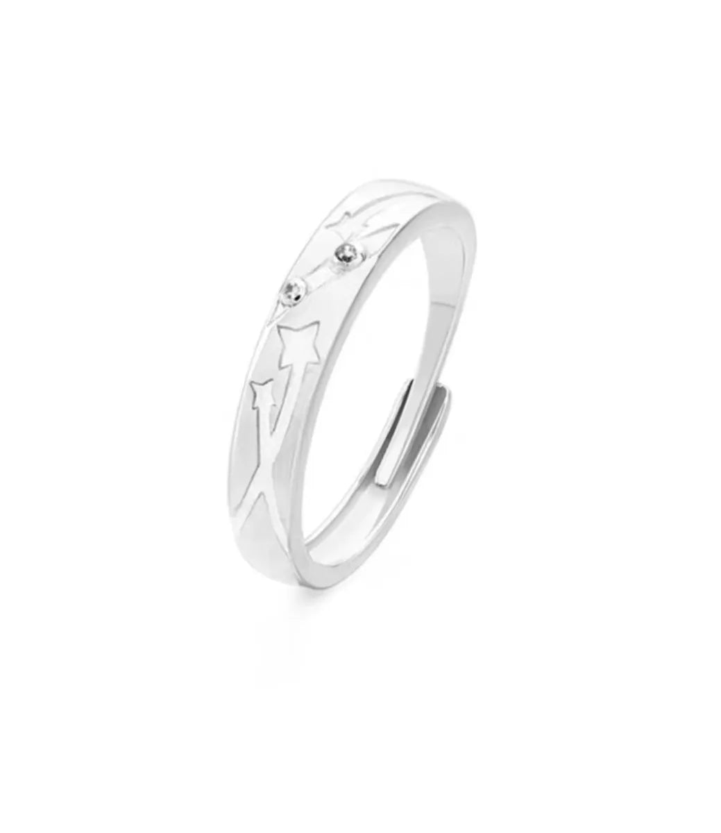 XINGX Man's Ring (White Gold Color)