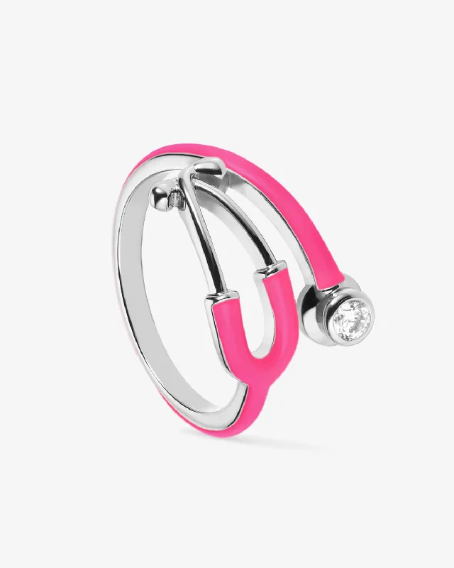 Stethoscope Enamel Ring