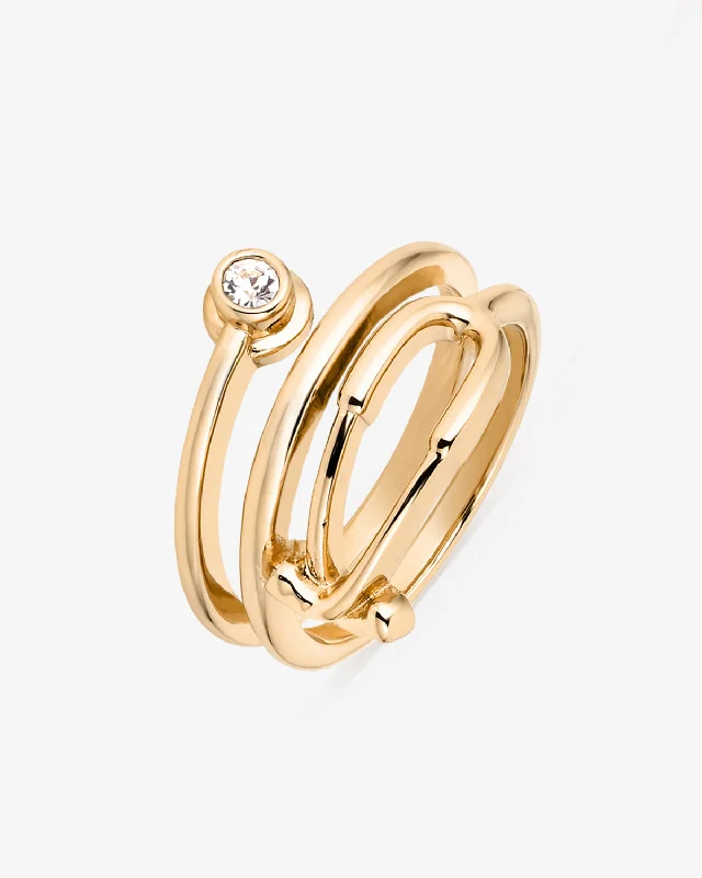 Bold Stethoscope Ring