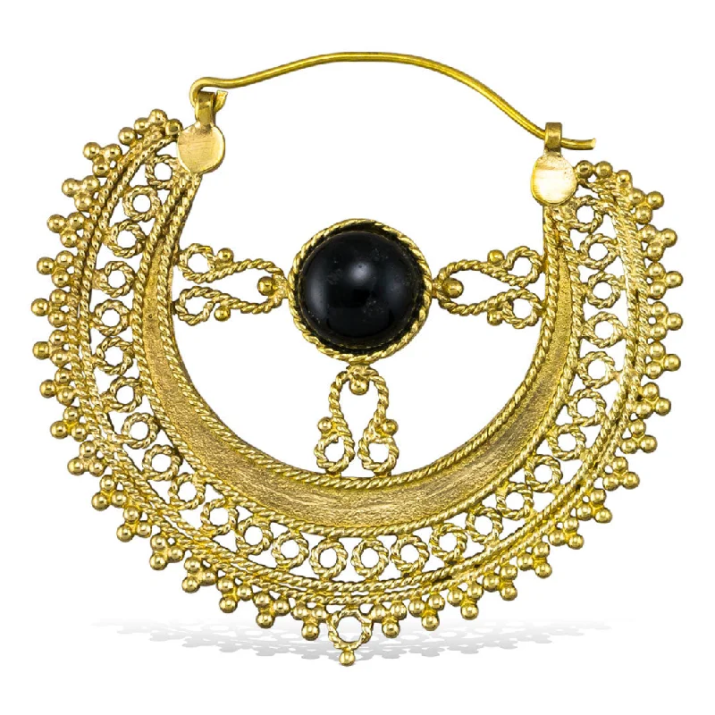 Luxury Chandelier Earrings-<span>BRE-261<span>: </span></span>Laili Hoops