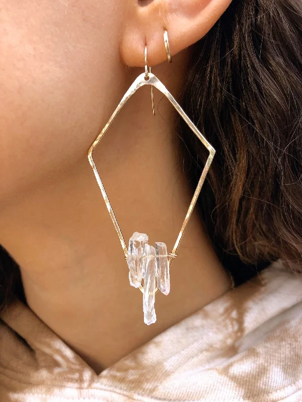 Luxury Chandelier Earrings-Lucid Crystal Earrings