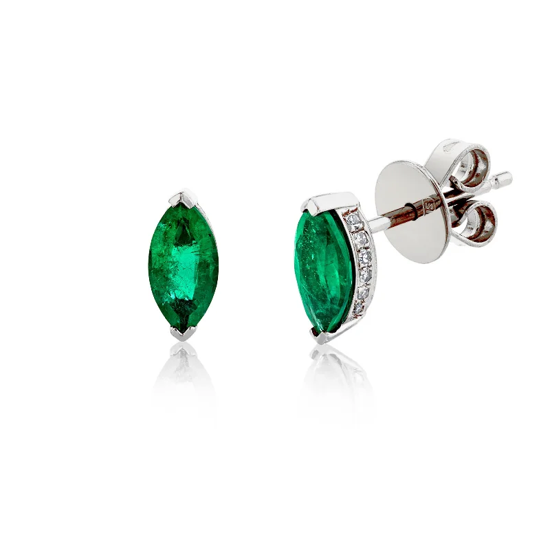 White Gold/Emerald