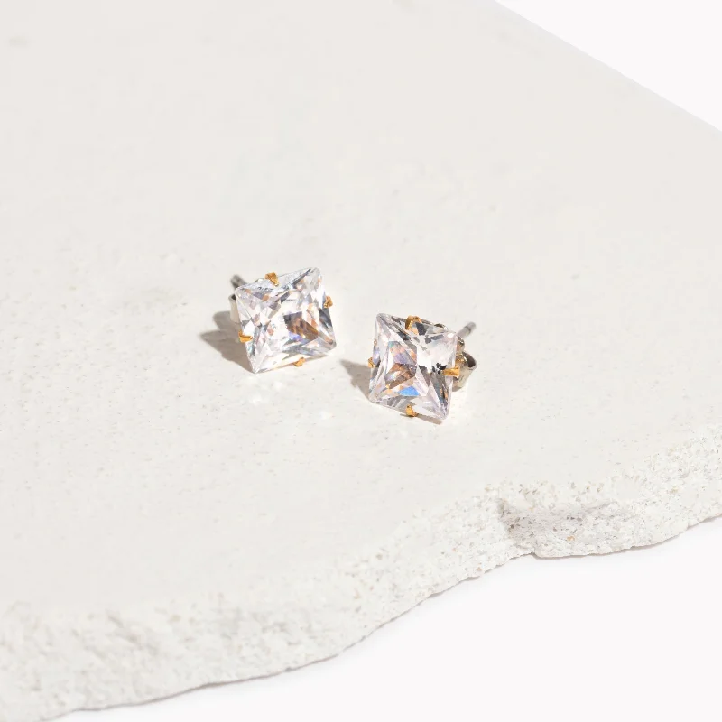 Elegant Gemstone Earrings-Isabelle Stud Earrings