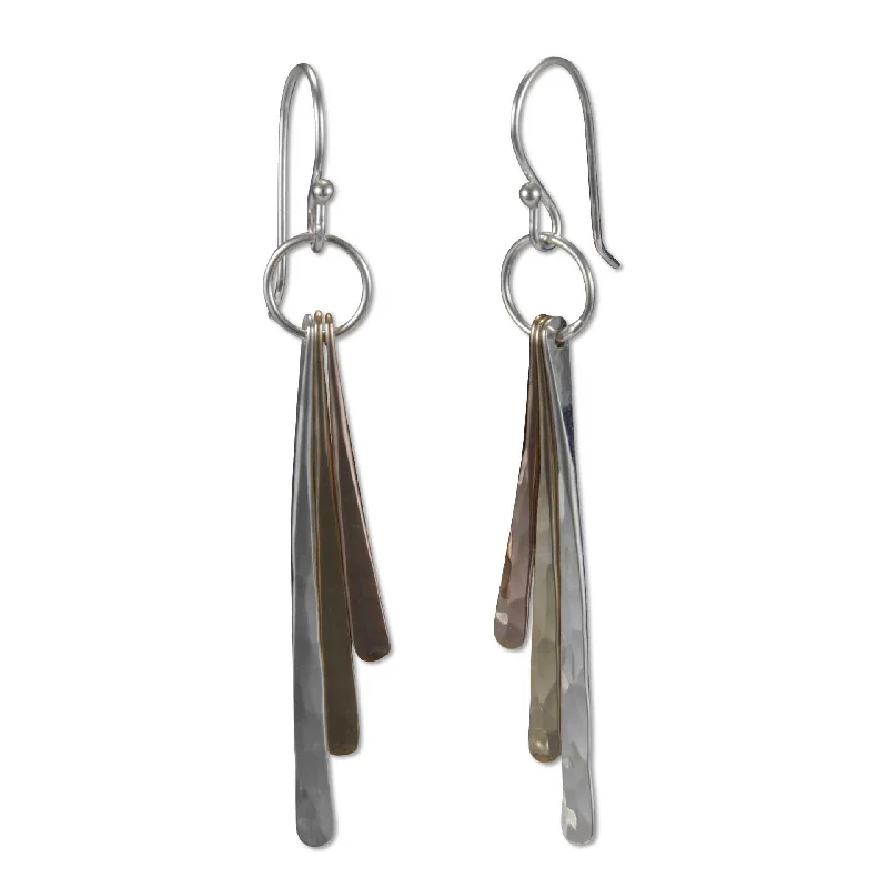 Classic Pearl Earrings-2604 - Dangling  Magician Wands