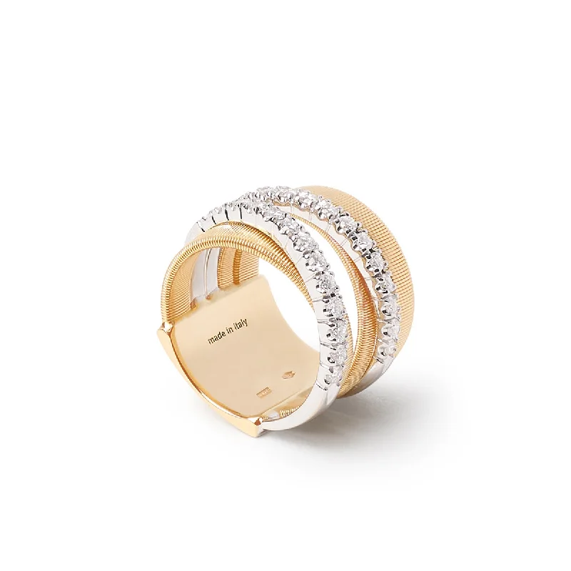 Marco Bicego Masai Double Band Diamond Ring