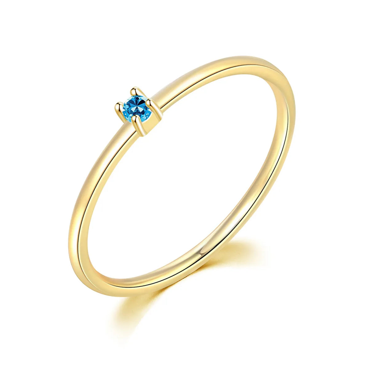 Light Gold Deep Sea Blue Stone