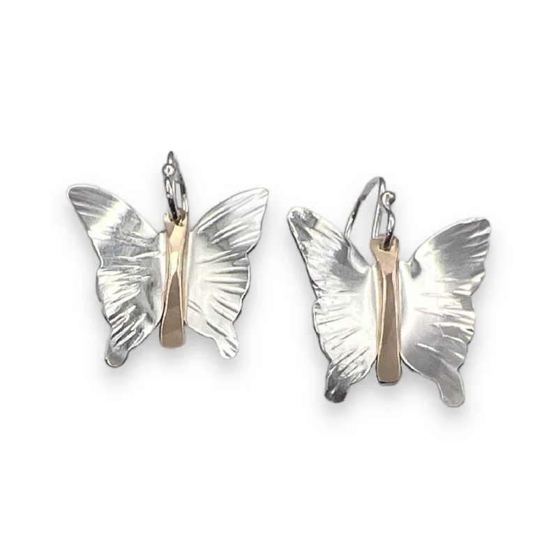 Retro Earrings-2246 - Butterfly Dangles