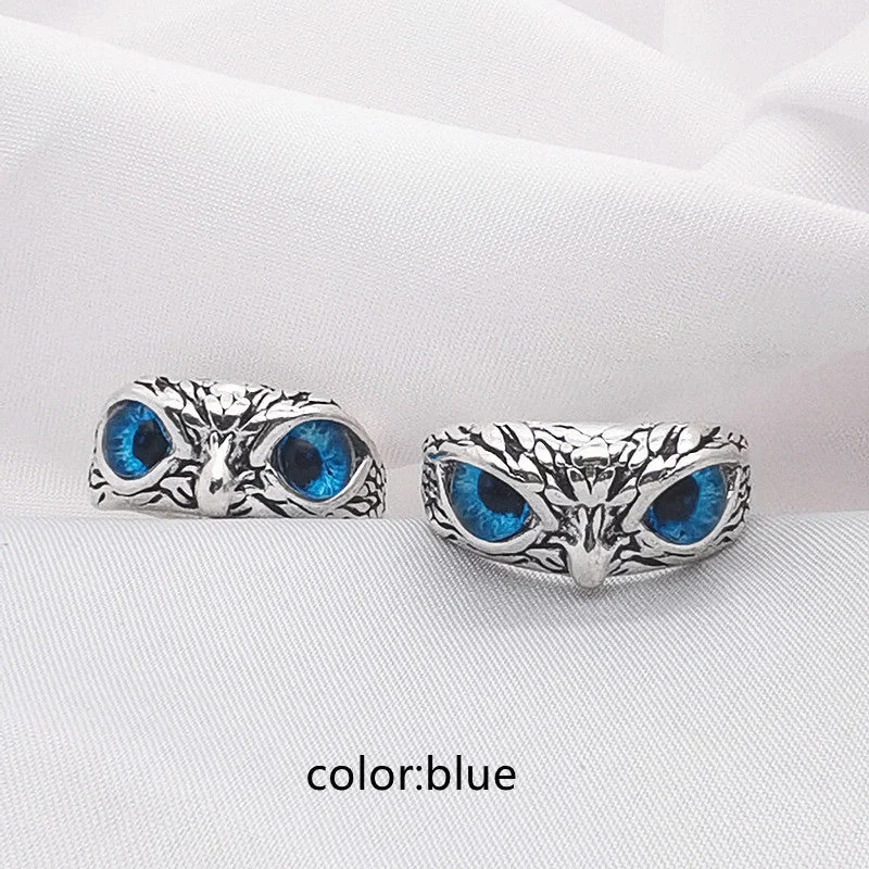 Blue Owl Ring