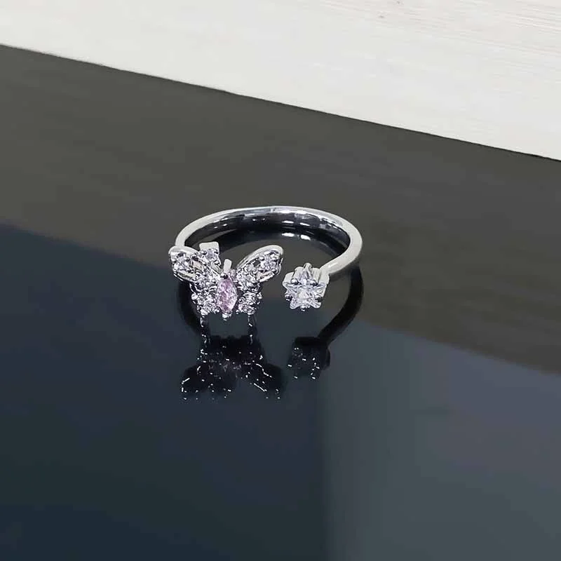 No. 3 [Butterfly Zircon Ring]]