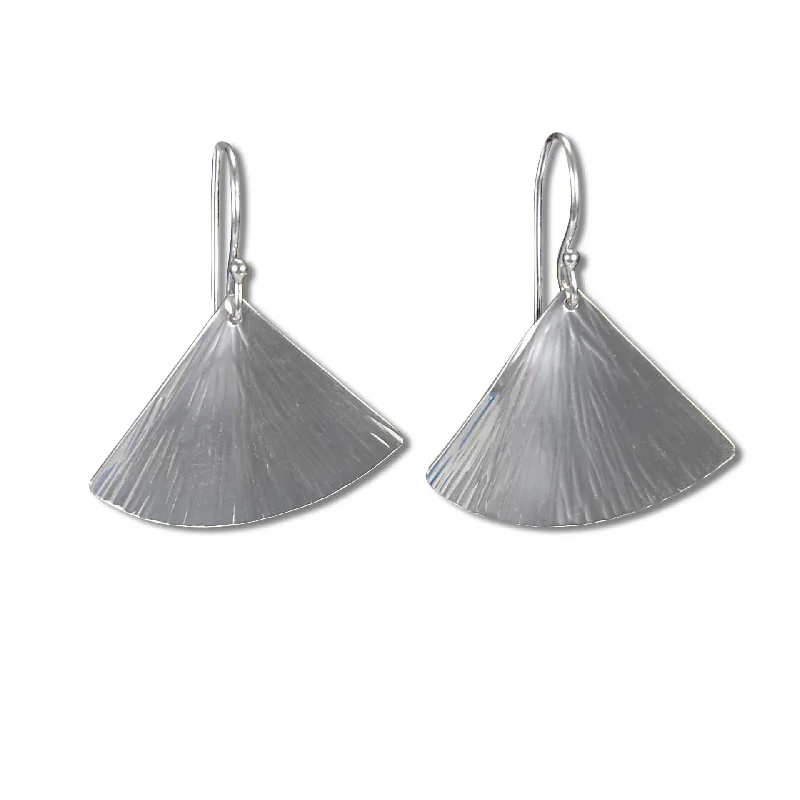 Elegant Swarovski Earrings-2204 - Dangling Fans