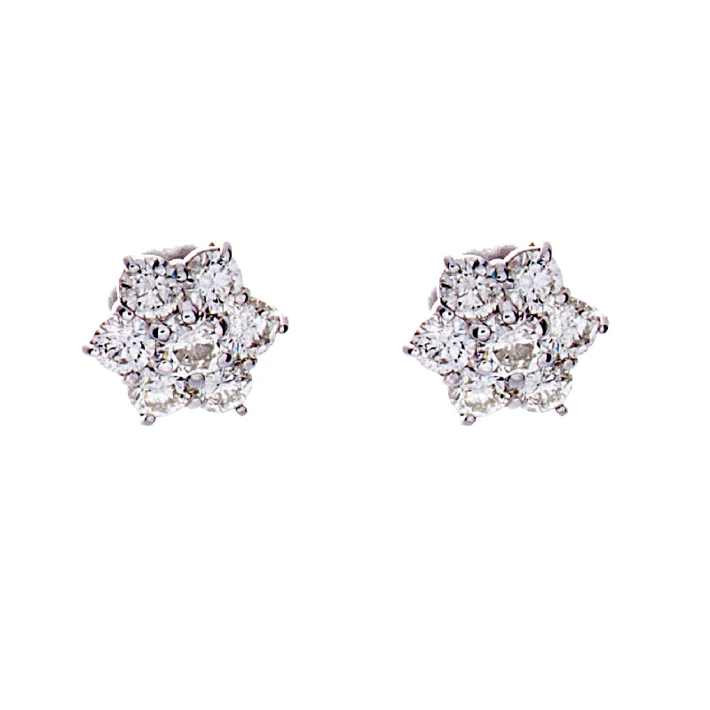 Crystal Dangle Drop Earrings-Diamond Earrings EC100-1W