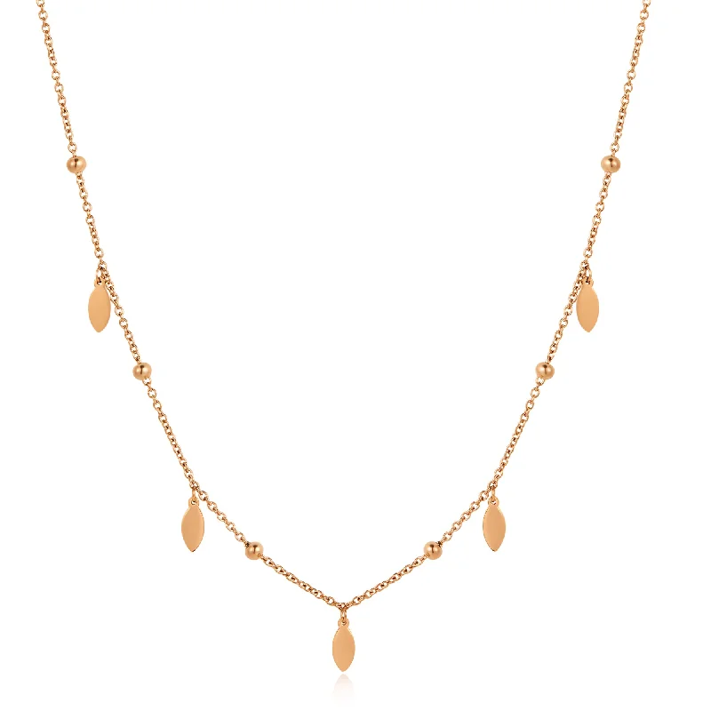 Chunky Chain Necklace-Silas Chain Rose Gold