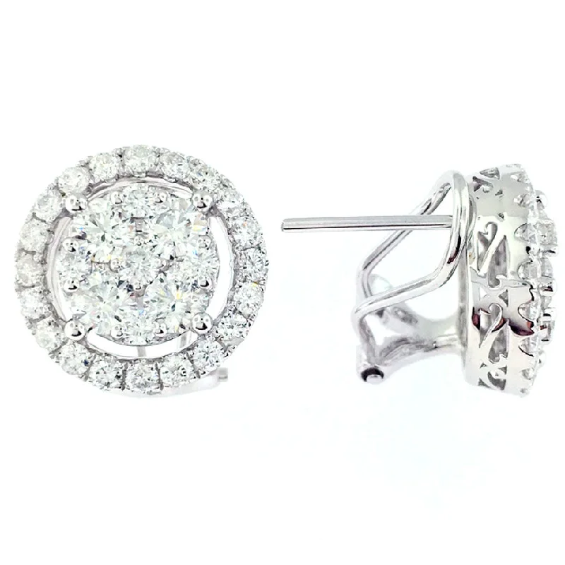 Luxury Chandelier Earrings-Diamond Earrings - ED0685-305