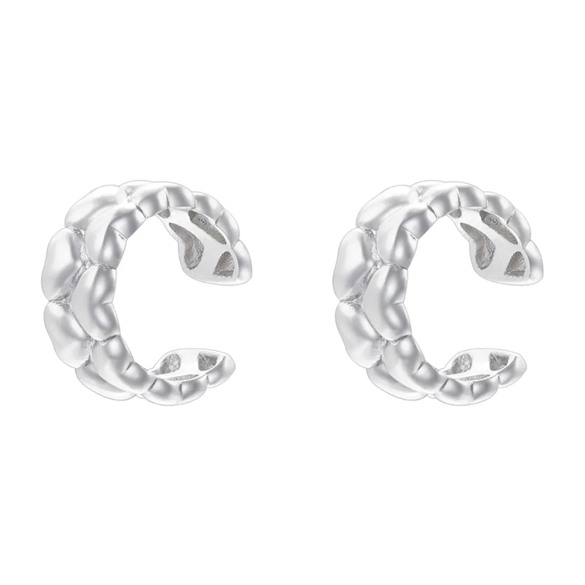 Ve1428 White Gold Color 1 Pair