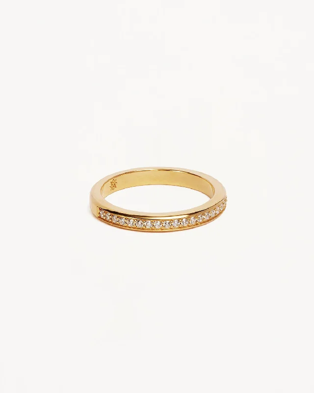 18k Gold Vermeil With Love Ring