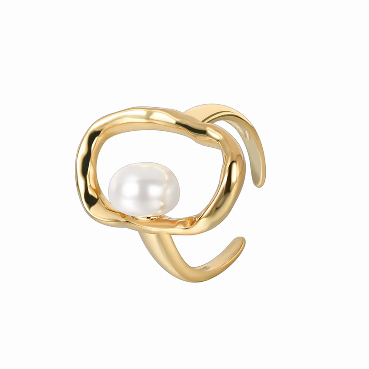 Shell Pearls Ring