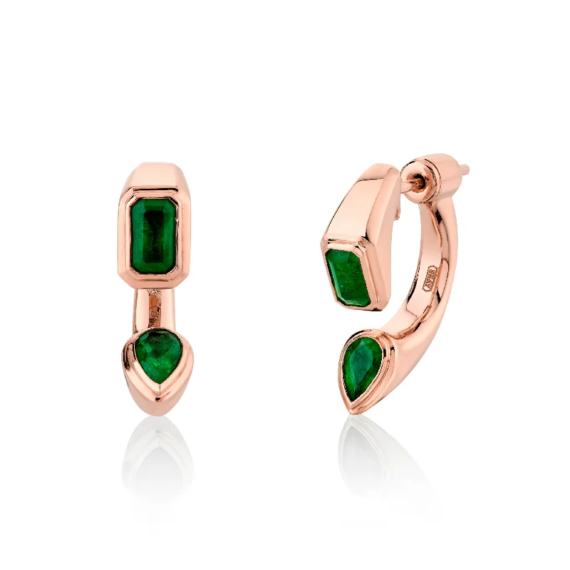 Rose Gold/Emerald