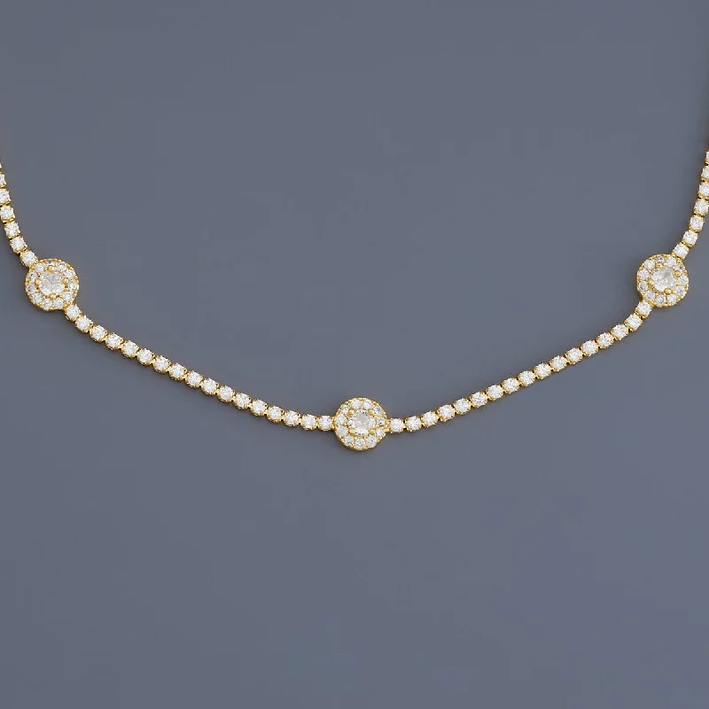 Gold Infinity Necklace-Trendy Necklace 180200