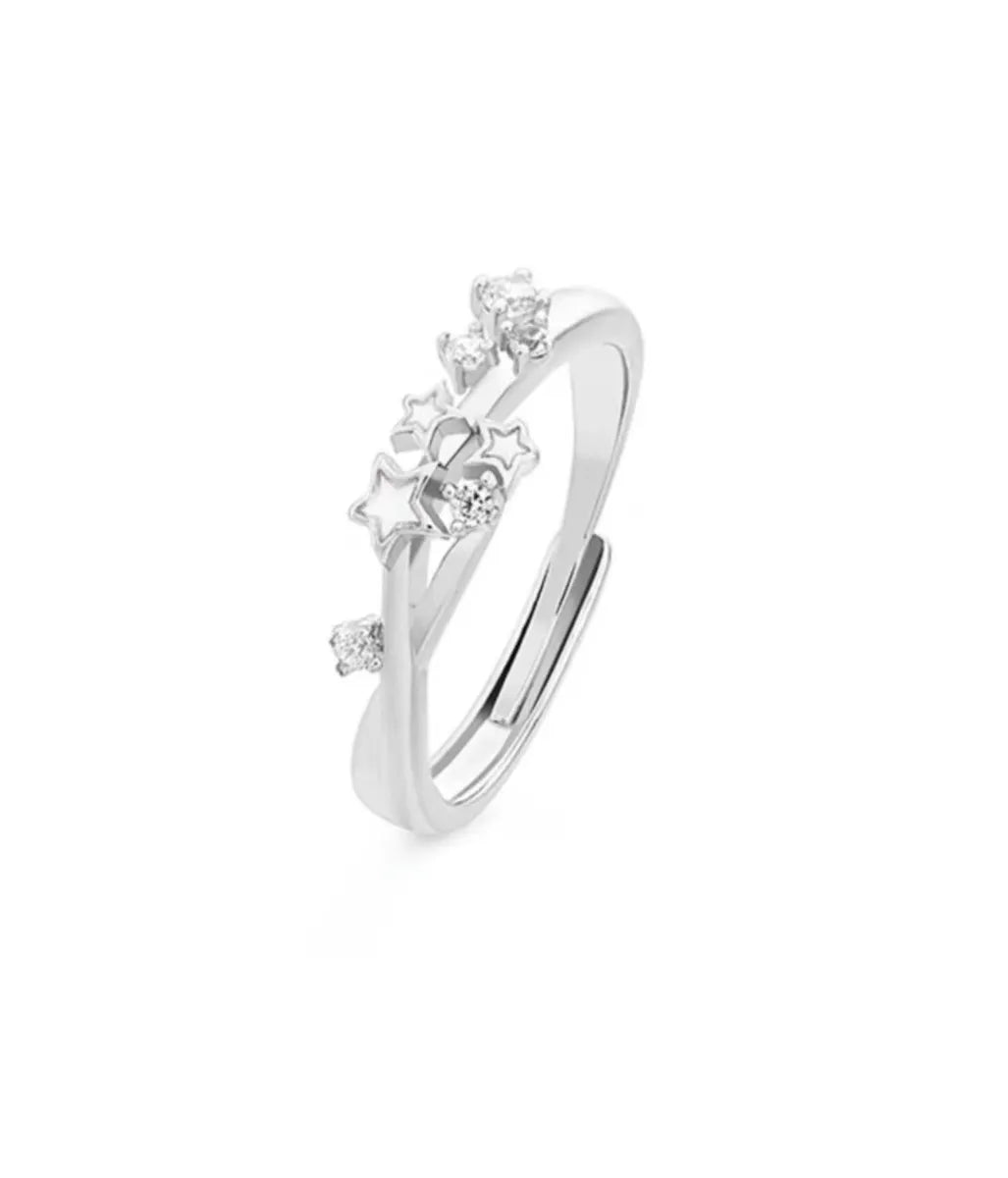 XINGX Women's Ring (White Gold Color)