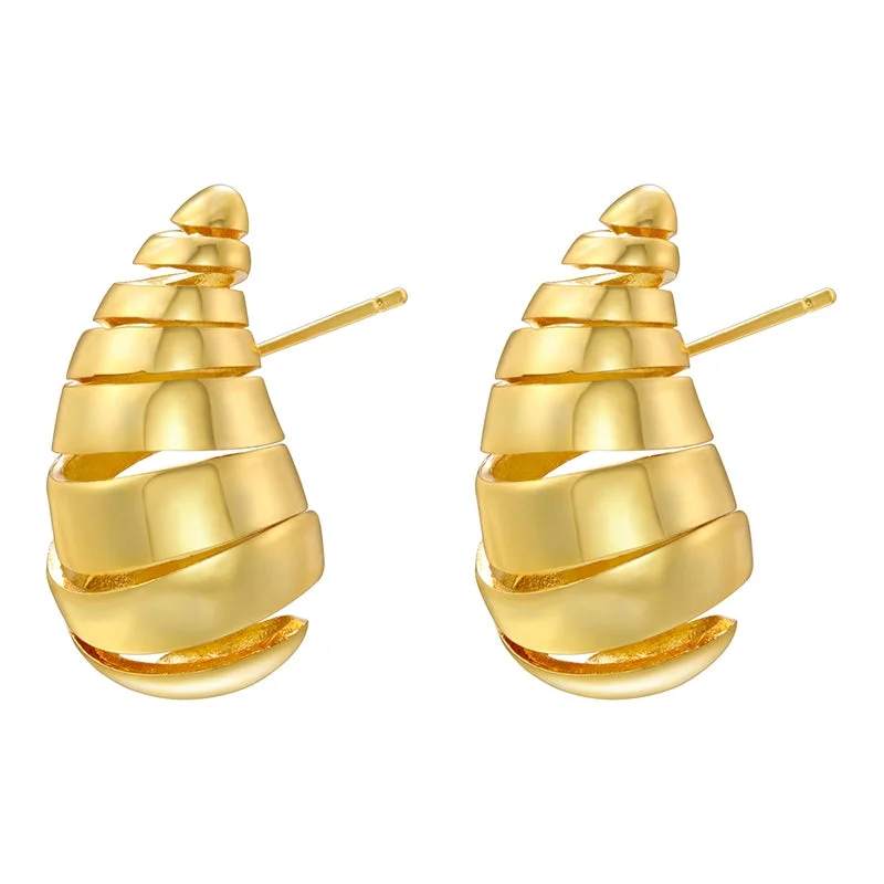 Gold Large 16*30mm1 Pair