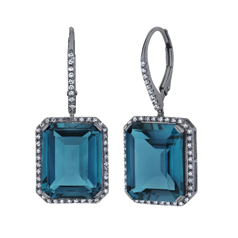 Black Gold/London Blue Topaz