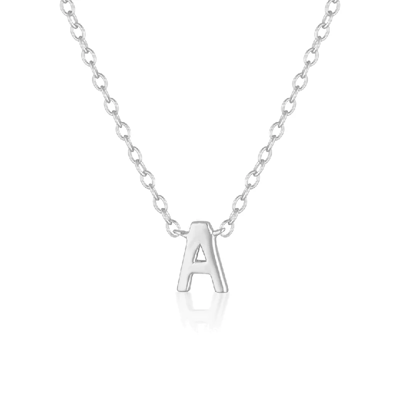 Customizable Beaded Necklace-Petite A-Z Necklaces