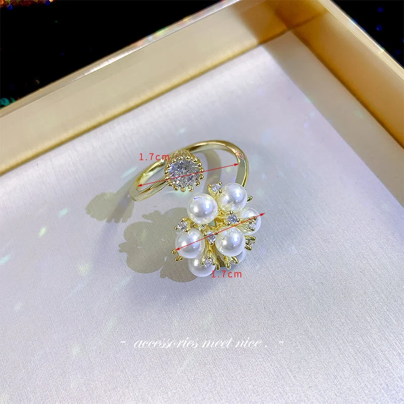 Ga0536 Pearl Fireworks Ring