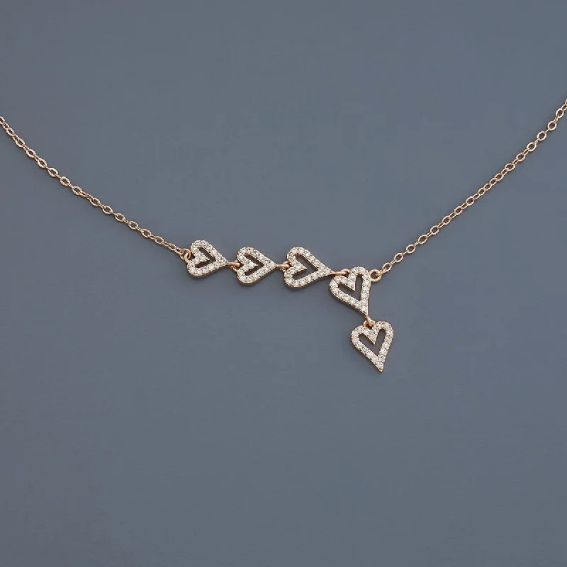 Stylish Heart Necklace-Trendy Necklace 178954