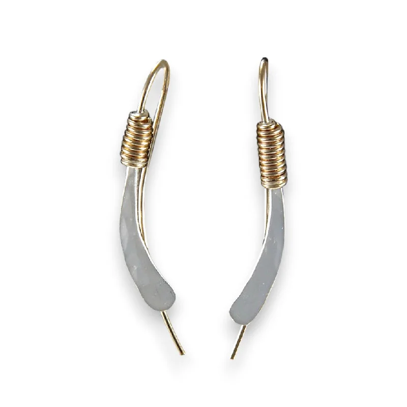 Round Hoop Earrings-E104 - Swashbuckler Threader