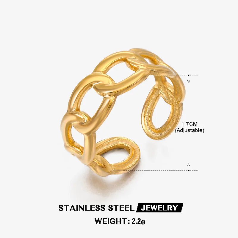 Golden Chain Ring