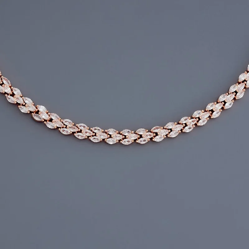 Crystal Chain Necklace-Trendy Necklace 180049