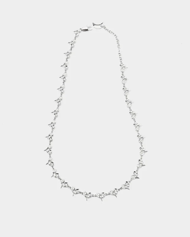 Teardrop Crystal Necklace-TRIANGEL Dazzling Necklace