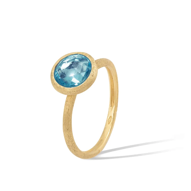 Marco Bicego Jaipur Color Blue Topaz Ring