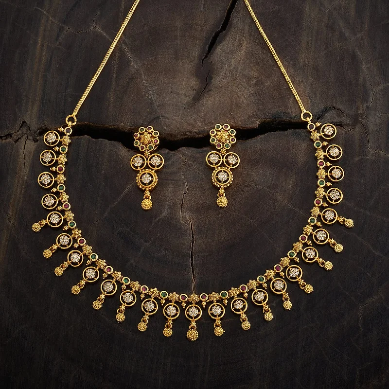 Unique Gold Necklace-Antique Necklace 170561